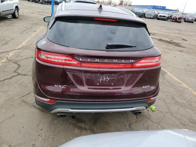 5LMCJ2C92HUL49173 - 2017 LINCOLN MKC SELECT MAROON photo 6