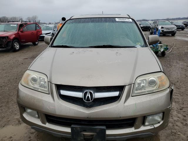 2HNYD18274H533011 - 2004 ACURA MDX GOLD photo 5