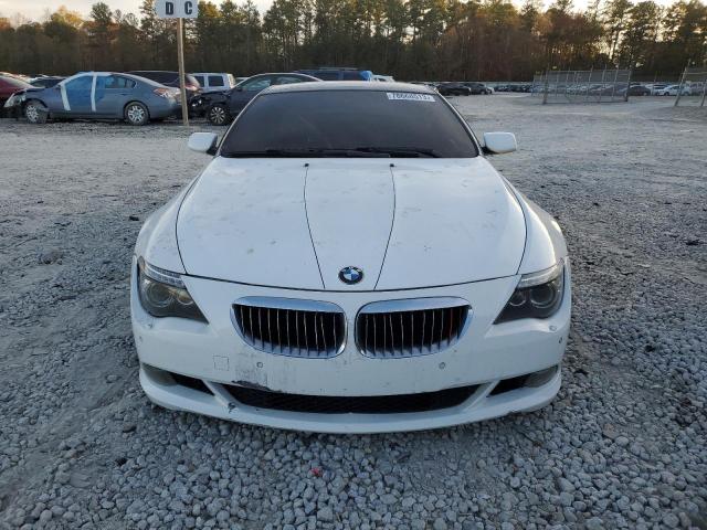 WBAEA53569CV92309 - 2009 BMW 650 I WHITE photo 5