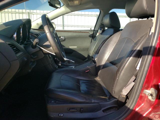 1G1ZE5EU7BF144056 - 2011 CHEVROLET MALIBU LTZ მუქწითელი ფოტო 7