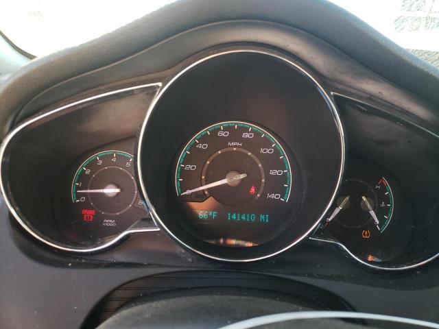 1G1ZE5EU7BF144056 - 2011 CHEVROLET MALIBU LTZ მუქწითელი ფოტო 9