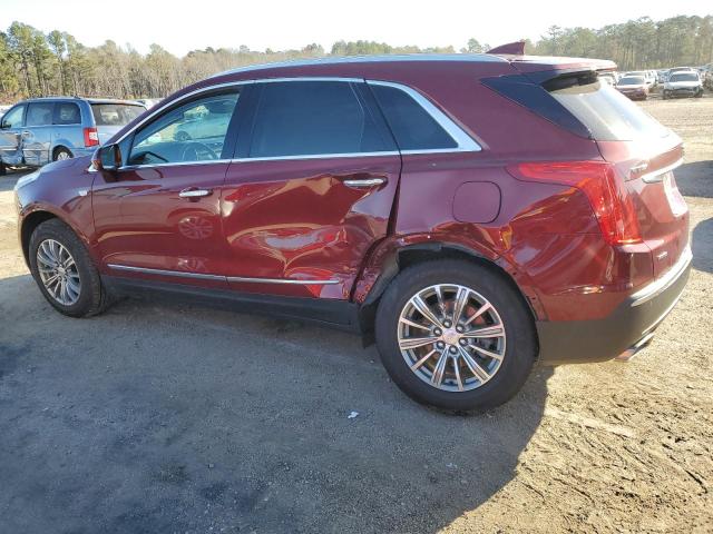 1GYKNDRS1HZ312917 - 2017 CADILLAC XT5 LUXURY RED photo 2