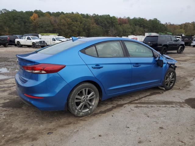 5NPD84LF5HH053986 - 2017 HYUNDAI ELANTRA SE BLUE photo 3