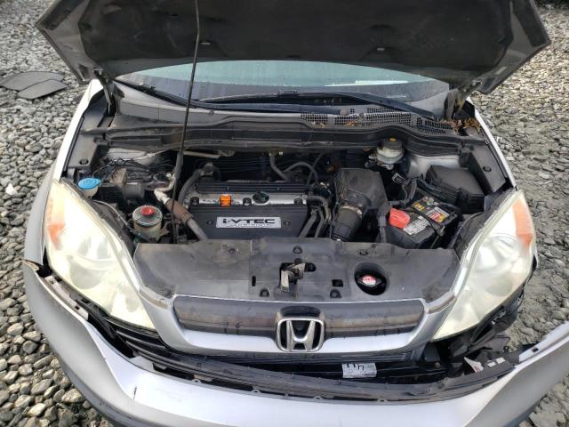 5J6RE48308L018713 - 2008 HONDA CR-V LX SILVER photo 12