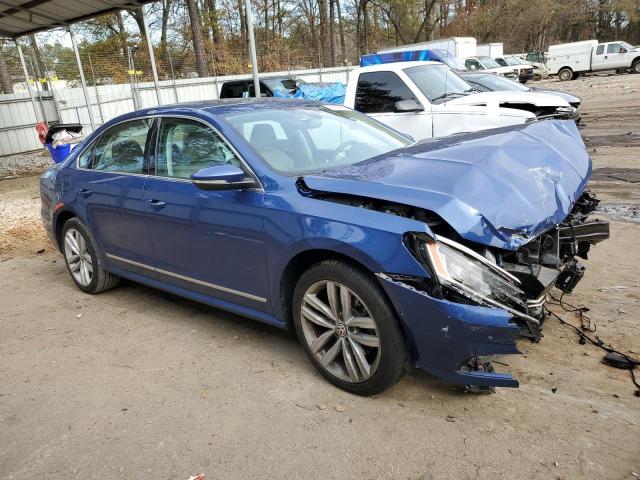 1VWCT7A3XHC021614 - 2017 VOLKSWAGEN PASSAT SEL PREMIUM BLUE photo 4