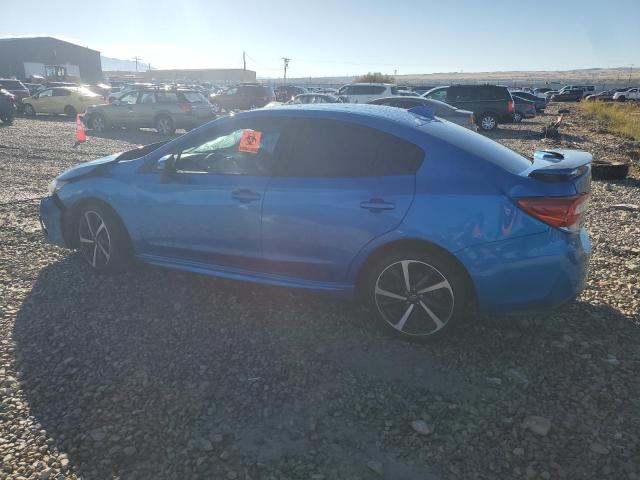 4S3GKAL69L3600145 - 2020 SUBARU IMPREZA SPORT BLUE photo 2