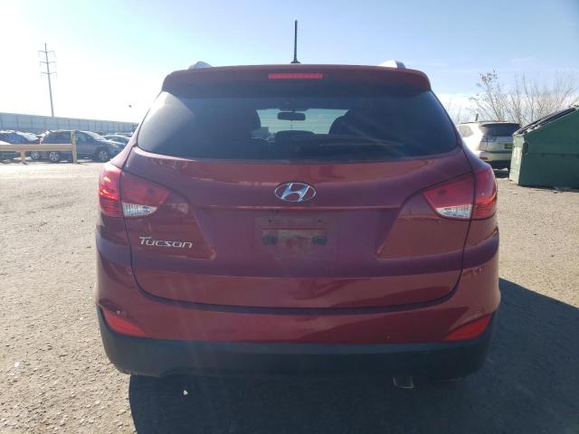 KM8JU3AG9EU878561 - 2014 HYUNDAI TUCSON GLS RED photo 6