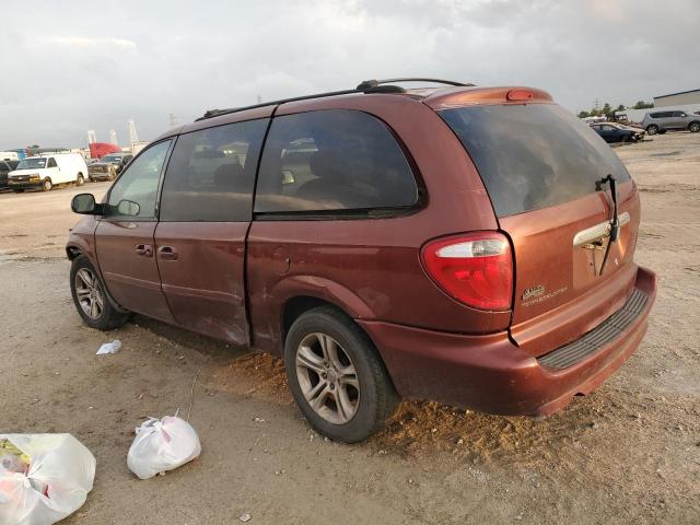 2A4GP44R37R157073 - 2007 CHRYSLER TOWN & COU LX MAROON photo 2