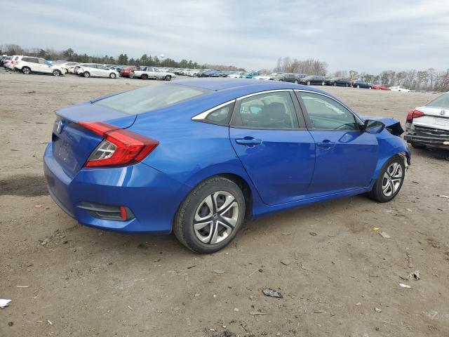 19XFC2F5XHE026883 - 2017 HONDA CIVIC LX BLUE photo 3