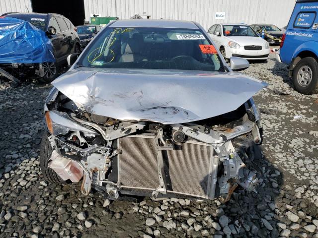 2T1BURHE4FC407335 - 2015 TOYOTA COROLLA L SILVER photo 5