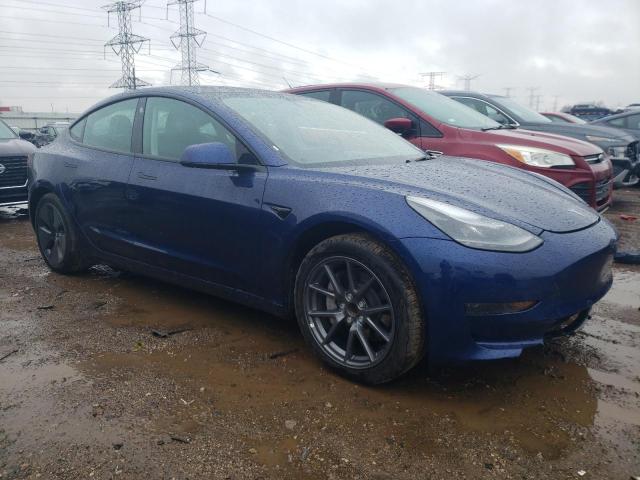 5YJ3E1EA9PF447329 - 2023 TESLA MODEL 3 BLUE photo 4