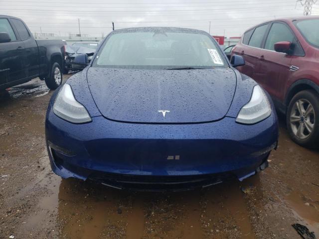 5YJ3E1EA9PF447329 - 2023 TESLA MODEL 3 BLUE photo 5