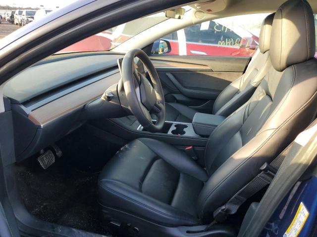 5YJ3E1EA9PF447329 - 2023 TESLA MODEL 3 BLUE photo 7