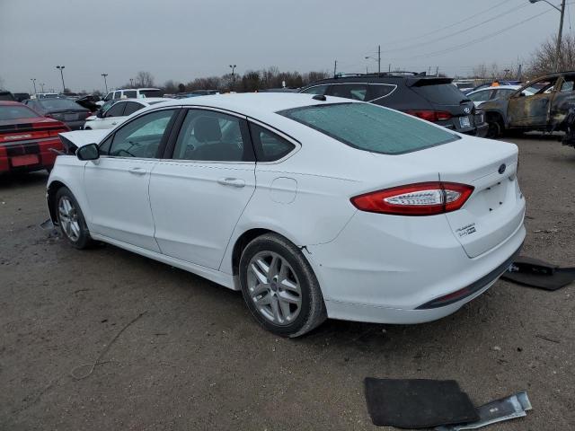 1FA6P0HD1E5395433 - 2014 FORD FUSION SE WHITE photo 2