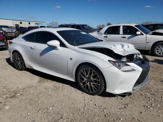 JTHHA5BCXH5006826 - 2017 LEXUS RC 200T WHITE photo 4