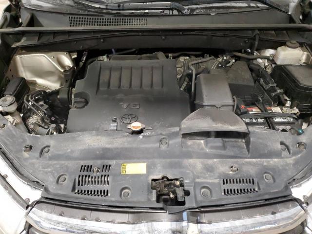 5TDJKRFH0GS234288 - 2016 TOYOTA HIGHLANDER XLE GRAY photo 12