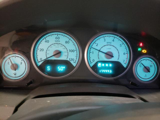 2A8HR54P48R672652 - 2008 CHRYSLER TOWN & COU TOURING WHITE photo 9