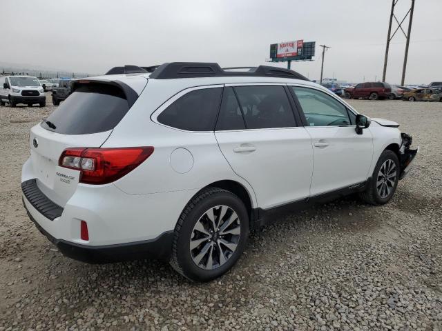 4S4BSANC0H3230350 - 2017 SUBARU OUTBACK 2.5I LIMITED WHITE photo 3