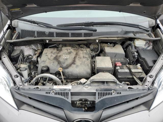 5TDZZ3DC0KS991798 - 2019 TOYOTA SIENNA GRAY photo 11