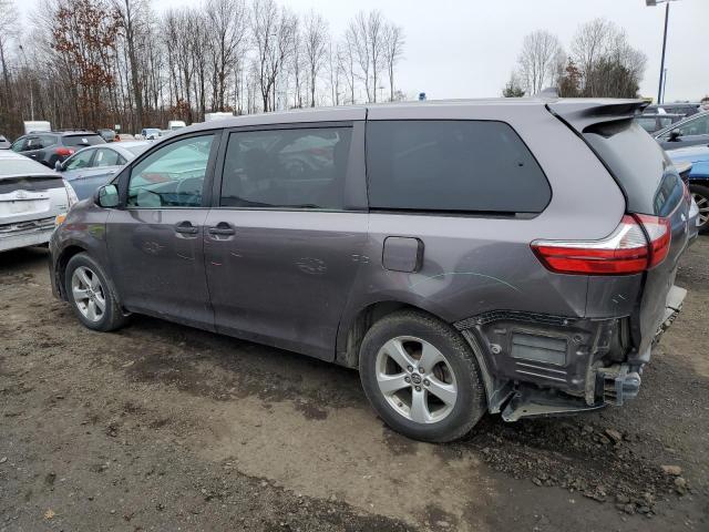 5TDZZ3DC0KS991798 - 2019 TOYOTA SIENNA GRAY photo 2