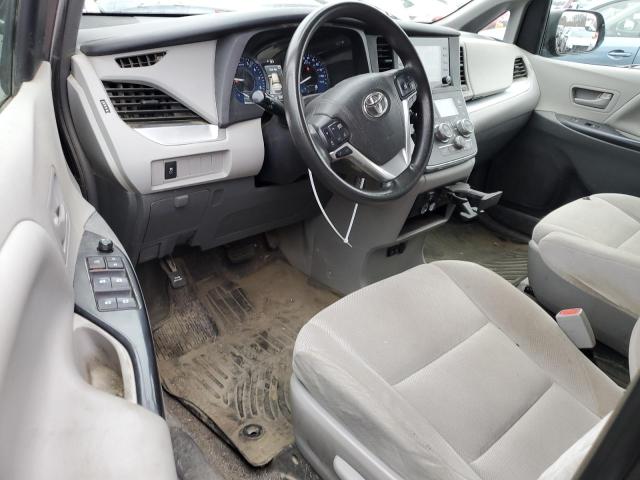 5TDZZ3DC0KS991798 - 2019 TOYOTA SIENNA GRAY photo 8