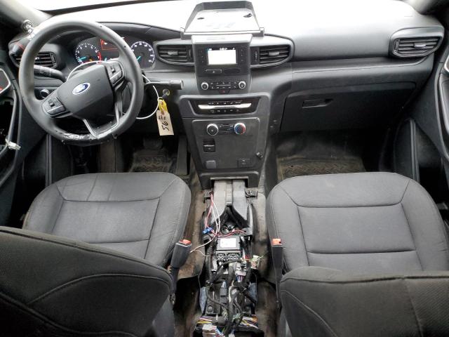 1FM5K8AB3MGA18774 - 2021 FORD EXPLORER POLICE INTERCEPTOR 黑色 照片 8