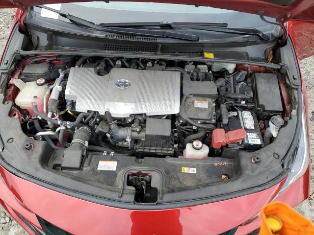 JTDKARFP8H3012485 - 2017 TOYOTA PRIUS PRIM 红色 照片 11
