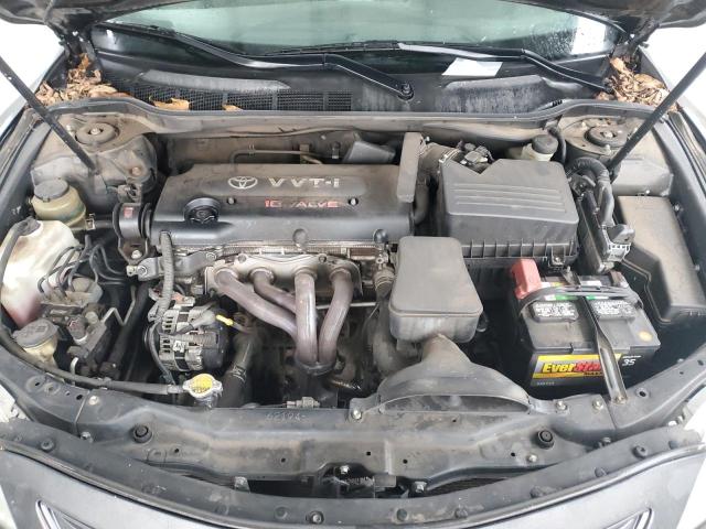 JTNBE46K673090303 - 2007 TOYOTA CAMRY CE GRAY photo 11