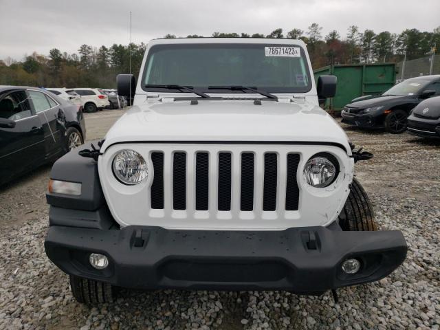 1C4HJXDG2PW617102 - 2023 JEEP WRANGLER SPORT WHITE photo 5