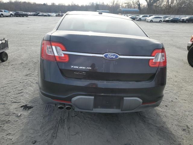 1FAHP2DWXBG179575 - 2011 FORD TAURUS SE BLACK photo 6