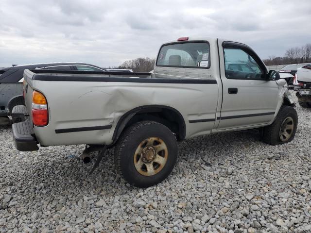 5TEPM62N62Z057451 - 2002 TOYOTA TACOMA SILVER photo 3