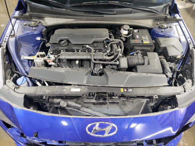 KMHLM4AGXMU069213 - 2021 HYUNDAI ELANTRA SEL BLUE photo 11