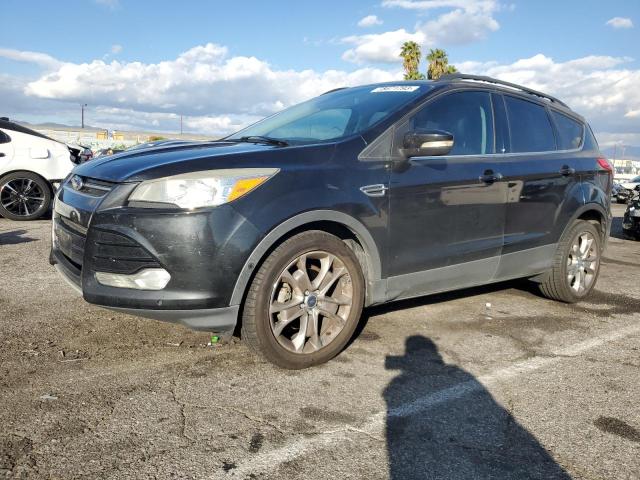 1FMCU0HX8DUB70328 - 2013 FORD ESCAPE SEL BLACK photo 1