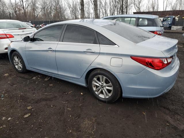 5NPEB4AC9BH139629 - 2011 HYUNDAI SONATA GLS BLUE photo 2