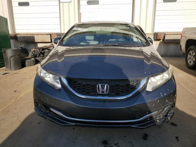 19XFB2F59DE215571 - 2013 HONDA CIVIC LX GRAY photo 5