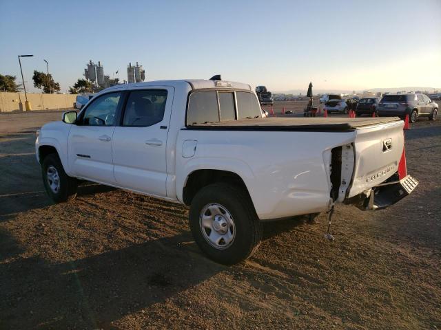 3TYAX5GN7MT012698 - 2021 TOYOTA TACOMA DOUBLE CAB WHITE photo 2