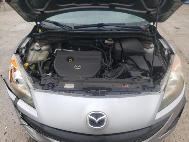 JM1BL1UF2B1473187 - 2011 MAZDA 3 I SILVER photo 11