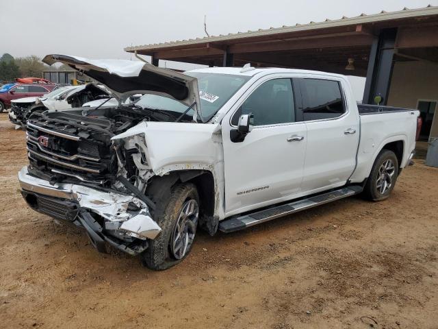 3GTUUDEL0NG555596 - 2022 GMC SIERRA K1500 SLT WHITE photo 1