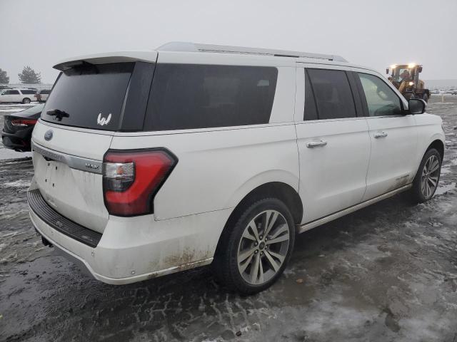 1FMJK1MT6MEA06351 - 2021 FORD EXPEDITION MAX PLATINUM WHITE photo 3