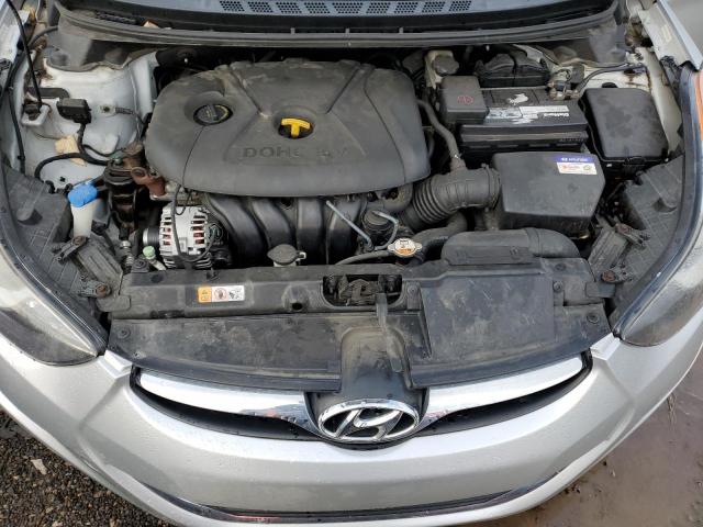 KMHDH4AE8DU527872 - 2013 HYUNDAI ELANTRA GLS SILVER photo 11