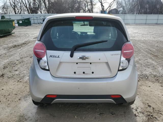 KL8CD6S93EC438297 - 2014 CHEVROLET SPARK 1LT SILVER photo 6