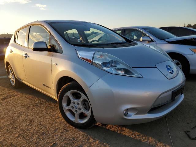 JN1AZ0CP2BT006101 - 2011 NISSAN LEAF SV SILVER photo 4