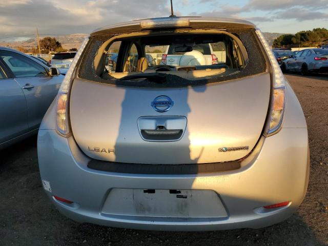 JN1AZ0CP2BT006101 - 2011 NISSAN LEAF SV SILVER photo 6