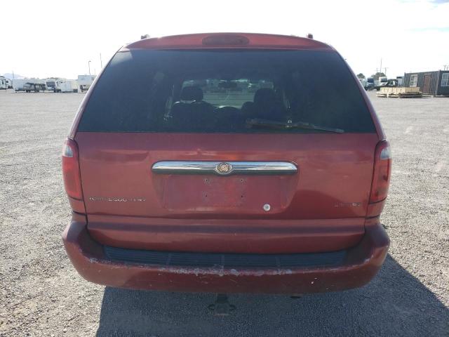 2C8GP64L43R148422 - 2003 CHRYSLER TOWN & COU LIMITED RED photo 6