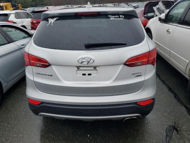 5XYZUDLBXDG061646 - 2013 HYUNDAI SANTA FE S SILVER photo 6