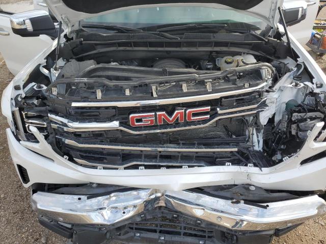 3GTPHDED4NG635347 - 2022 GMC SIERRA C1500 SLT WHITE photo 11