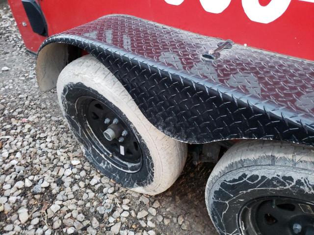 53NBE1224N1099748 - 2022 TRAIL KING ENCLOSED წითელი ფოტო 9