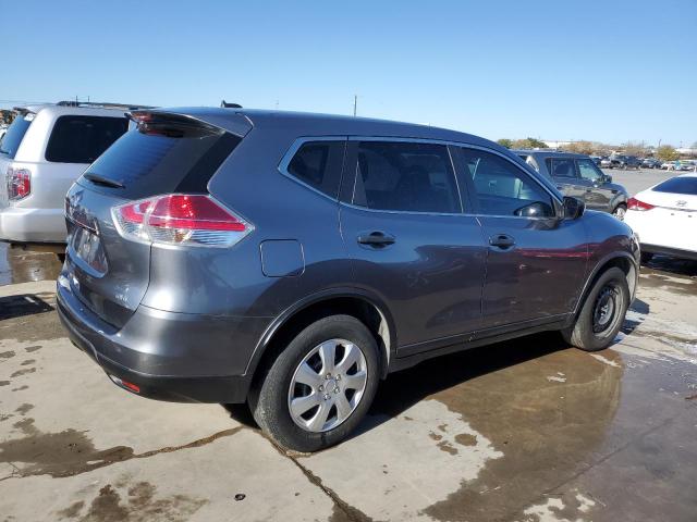 KNMAT2MVXGP615086 - 2016 NISSAN ROGUE S GRAY photo 3