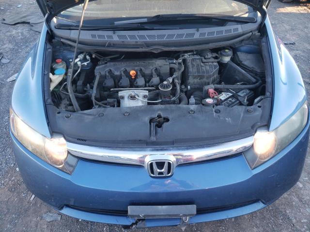 1HGFA16857L063647 - 2007 HONDA CIVIC EX BLUE photo 11