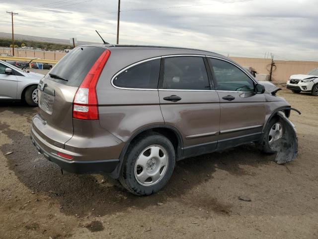 5J6RE3H32BL001364 - 2011 HONDA CR-V LX BROWN photo 3